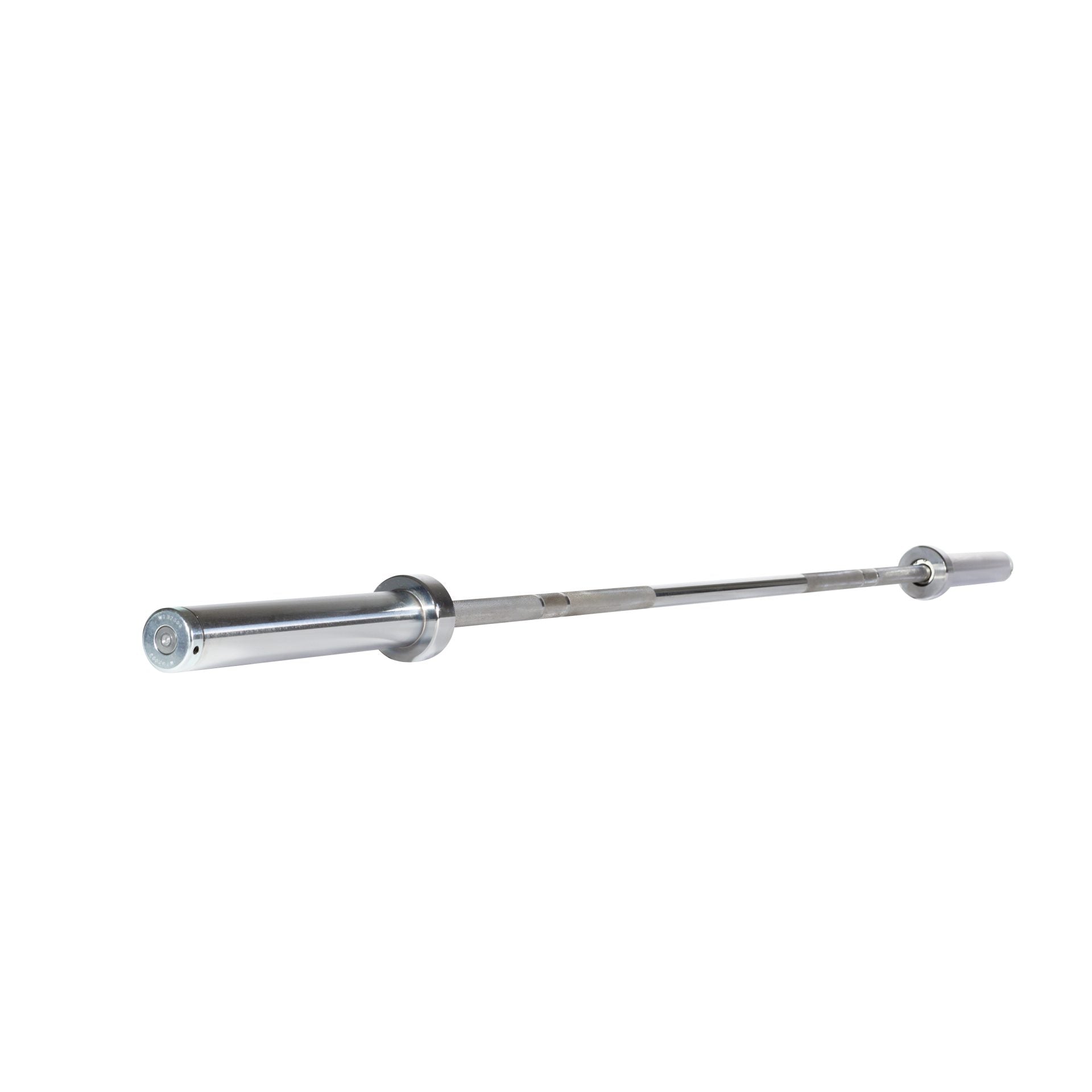 Women's 15 kg YORK Olympic Training Bar - 25 mm, Satin Chrome