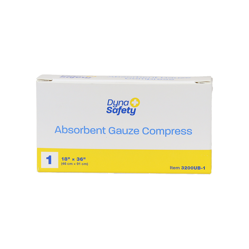 Absorbent Gauze Compress, 18” x 36” - 2 pcs per Box/50 Boxes per Case