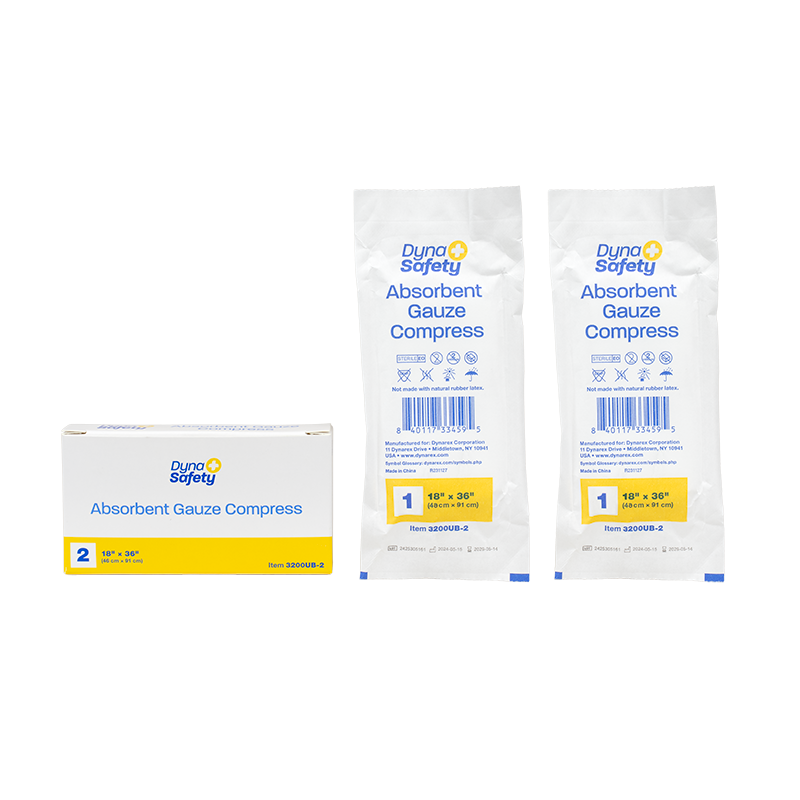 Absorbent Gauze Compress, 18” x 36” - 2 pcs per Box/50 Boxes per Case