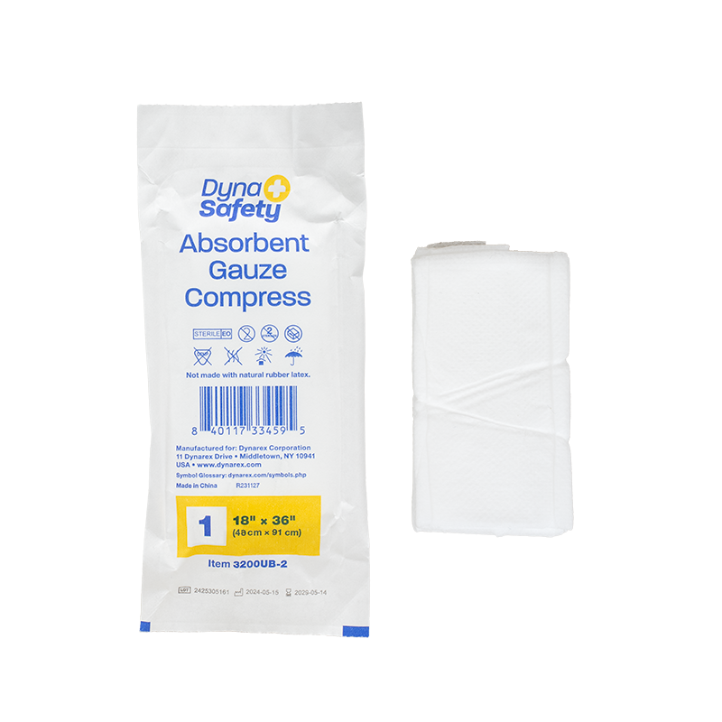 Absorbent Gauze Compress, 18” x 36” - 2 pcs per Box/50 Boxes per Case
