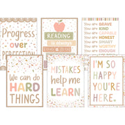 Terrazzo Tones Positive Poster, Set of 6