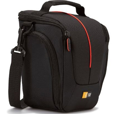 Case Logic DCB-306 Carrying Case (Holster) Camera, Accessories, Battery, Cable, Lens Cap, Memory Card, Cloth - Black