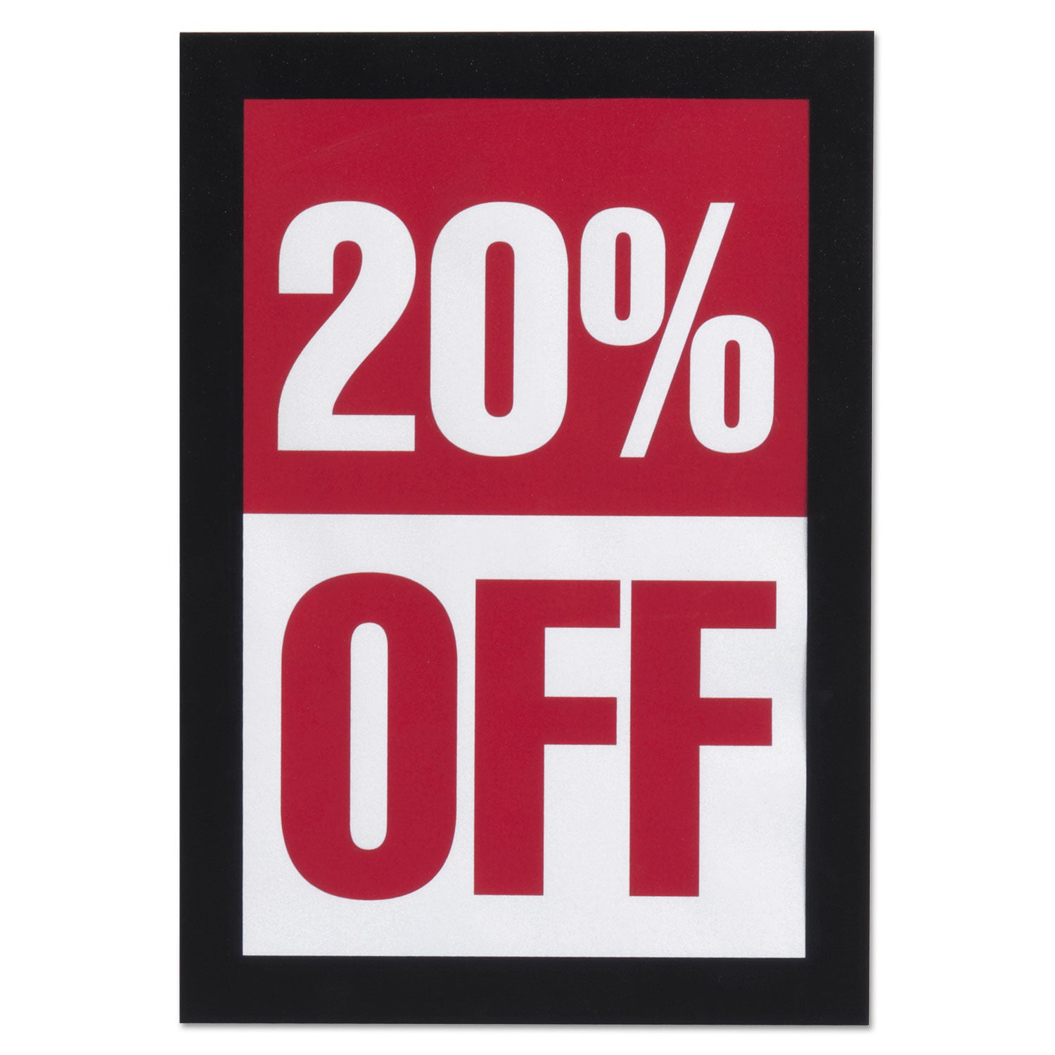 DURABLE Duraframe Half Letter, 8.50" x 5.50", Rectangle, Horizontal/Vertical, Self-adhesive, Magnetic, Dual-sided, Sturdy, Black, 2/Pack
