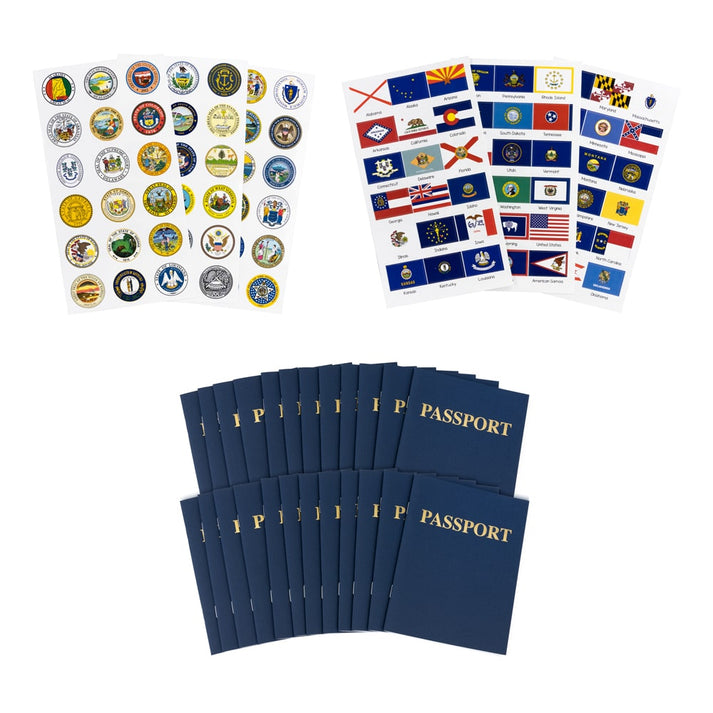 8 Sets - 24 Sheets, 432 Stickers
