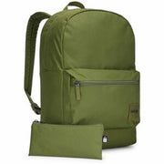 Case Logic Commence CCAM-1216 Carrying Case (Backpack) for 16&amp;quot; Notebook, Tablet PC, Gear, Electronics, Pen, Water Bottle, Book, Folder - Hawthorne Green