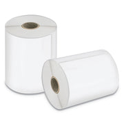Dymo LabelWriter 4XL Label Printer Label Roll, 6" x 4", Rectangle, Direct Thermal, White Plastic, Water Resistant, 220 Labels per Roll, 1 Pack