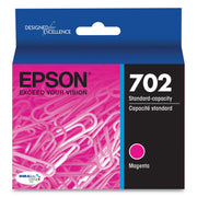 Epson DURABrite Ultra T702 Original Standard Yield Inkjet Ink Cartridge - Magenta - 1 Each