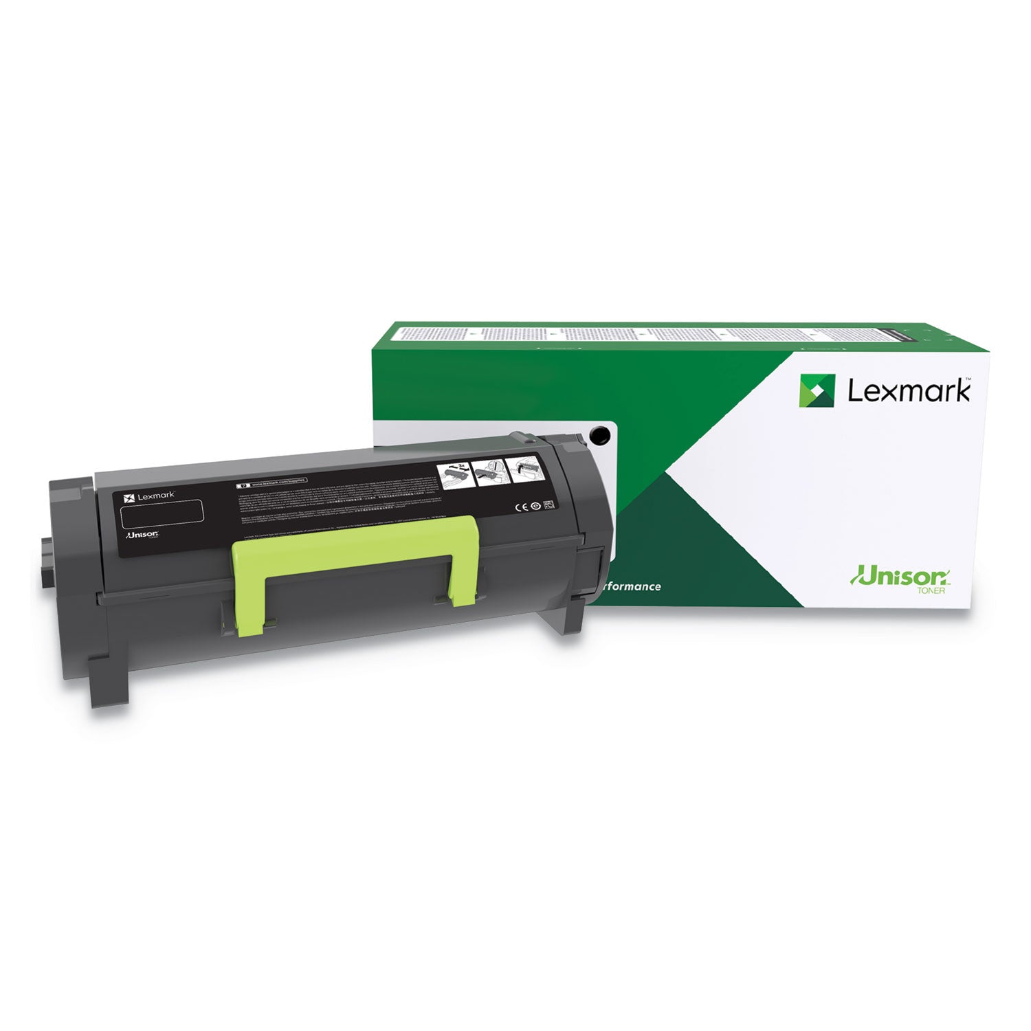 Lexmark Unison Original High Yield Black Laser Toner Cartridge, 1 Each, 15,000 Page Yield