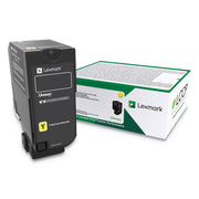 Lexmark Unison High Yield Yellow Laser Toner Cartridge, 1 Each, 16,000 Page Yield