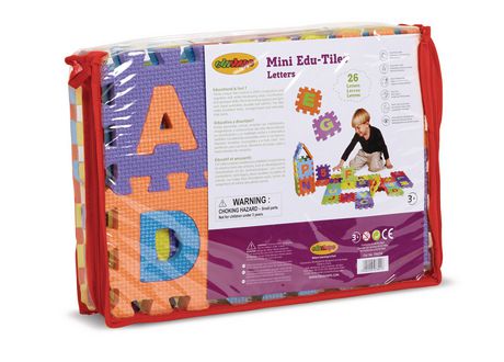 Mini Edu Tiles, Letters, 26 Pieces