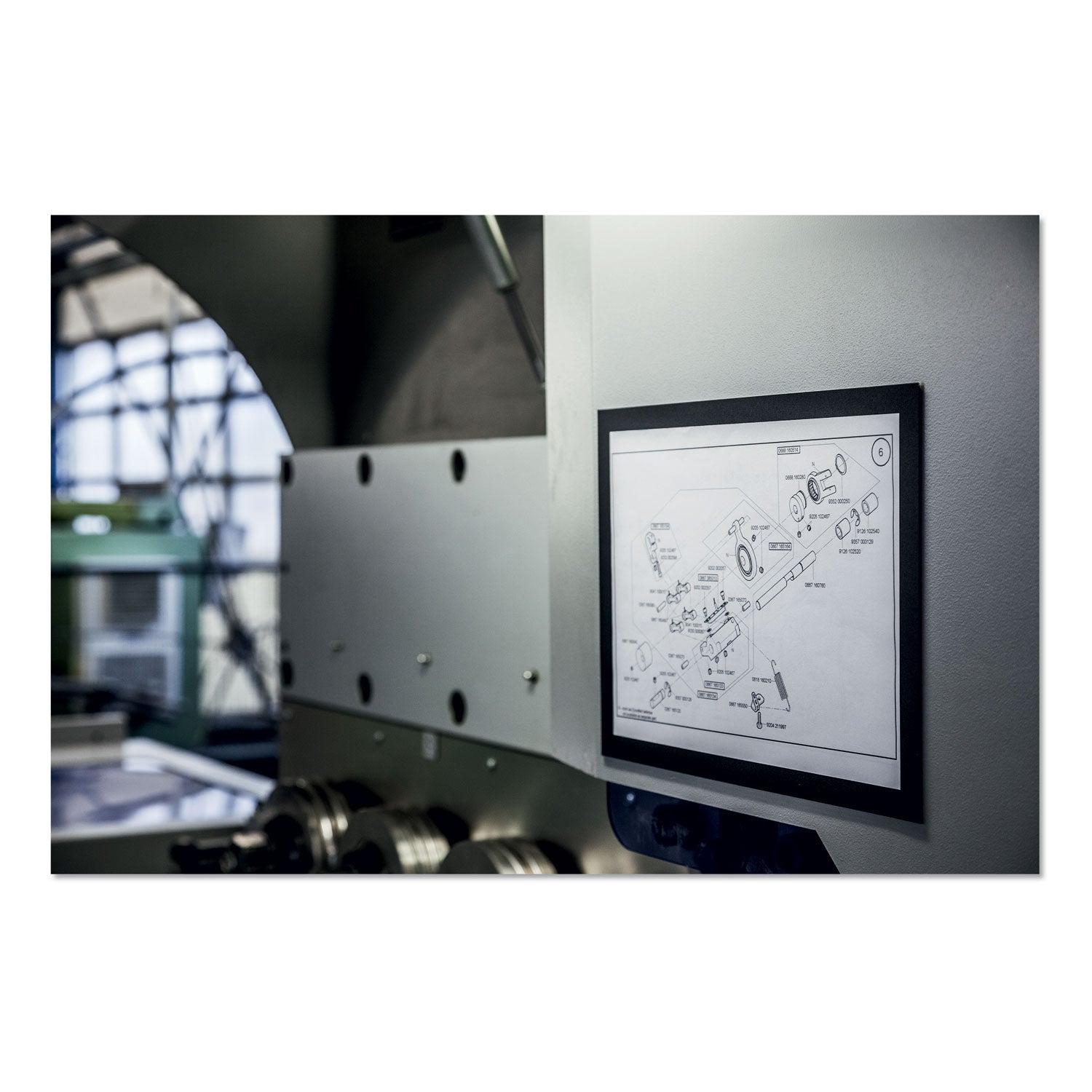 DURABLE DURAFRAME Document Frame - Holds 8.50" x 11" Insert - Rectangle - Surface - Horizontal, Vertical - Sturdy, Magnetic, Self-adhesive - Black - 2 / Pack