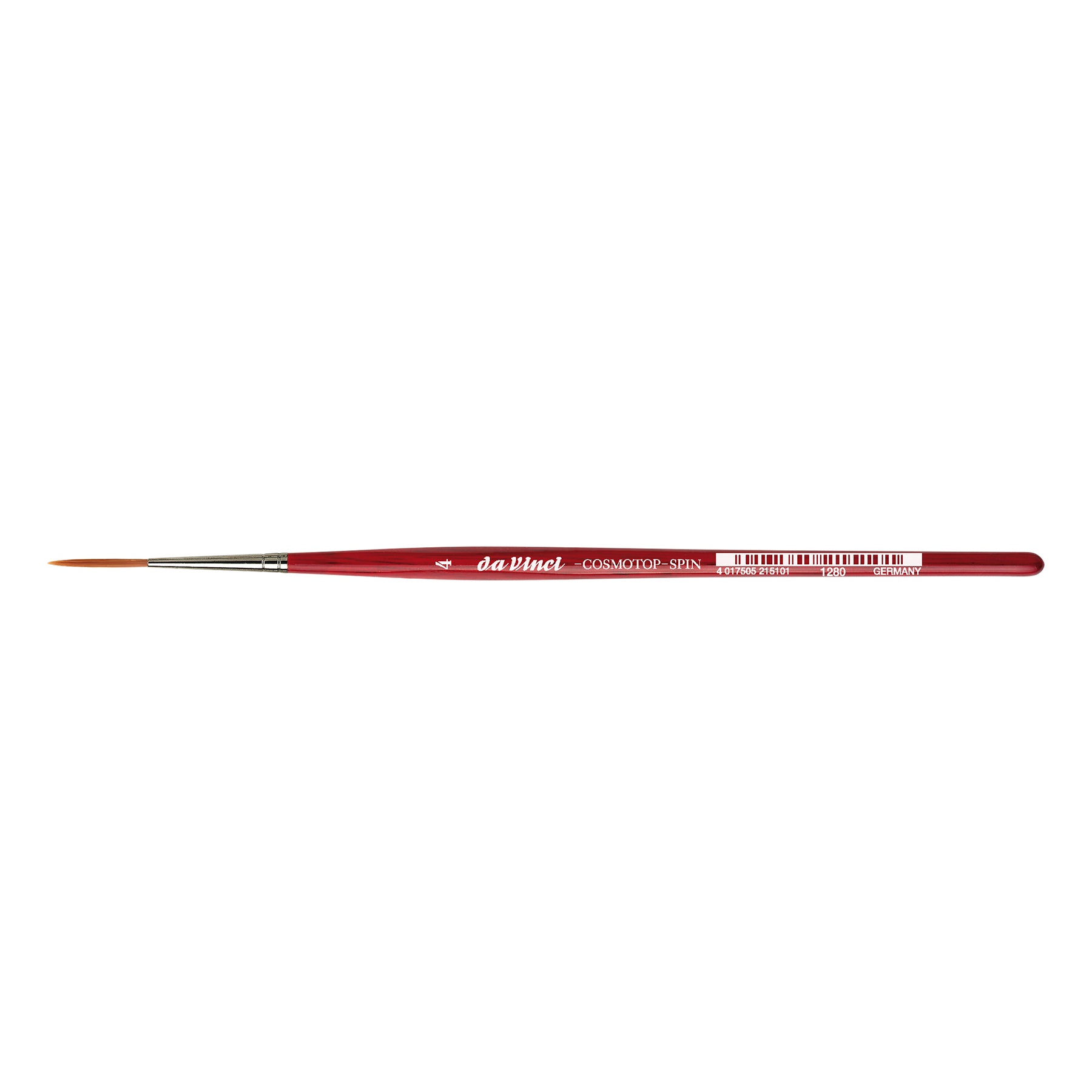 COSMOTOP-SPIN Rigger Brush, Synthetic, Acrylic & Watercolor, Pointed Liner, Series 5880, Size 4