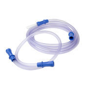 Suction Connecting Tubing w/ Male Connector, Non-Conductive,, 3/16" x 12' Tube, 20/cs