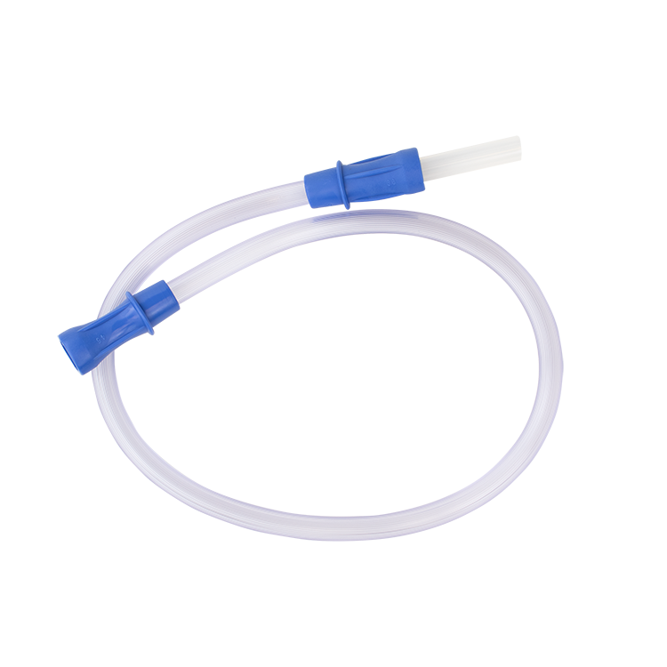 Suction Connecting Tubing w/ Male Connector, Non-Conductive,, 3/16" x 18" Tube, 100/cs