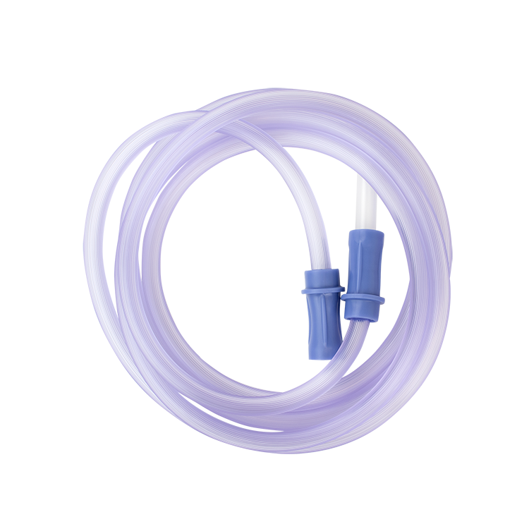 Suction Connecting Tubing w/ Male Connector, Non-Conductive,, 3/16" x 6' Tube, 50/cs