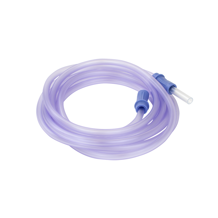 Suction Connecting Tubing w/ Male Connector, Non-Conductive,, 3/16" x 10' Tube, 50/cs