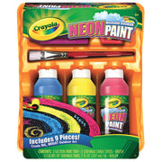 Crayola Neon Sidewalk Washable Paint Set  Beginner Child  9 Pieces