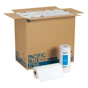 Pacific Blue Select Perforated Paper Towel Roll - 2 Ply - 8.80" Width x 11" Length - 85 Sheets/Roll - White - 1 Roll