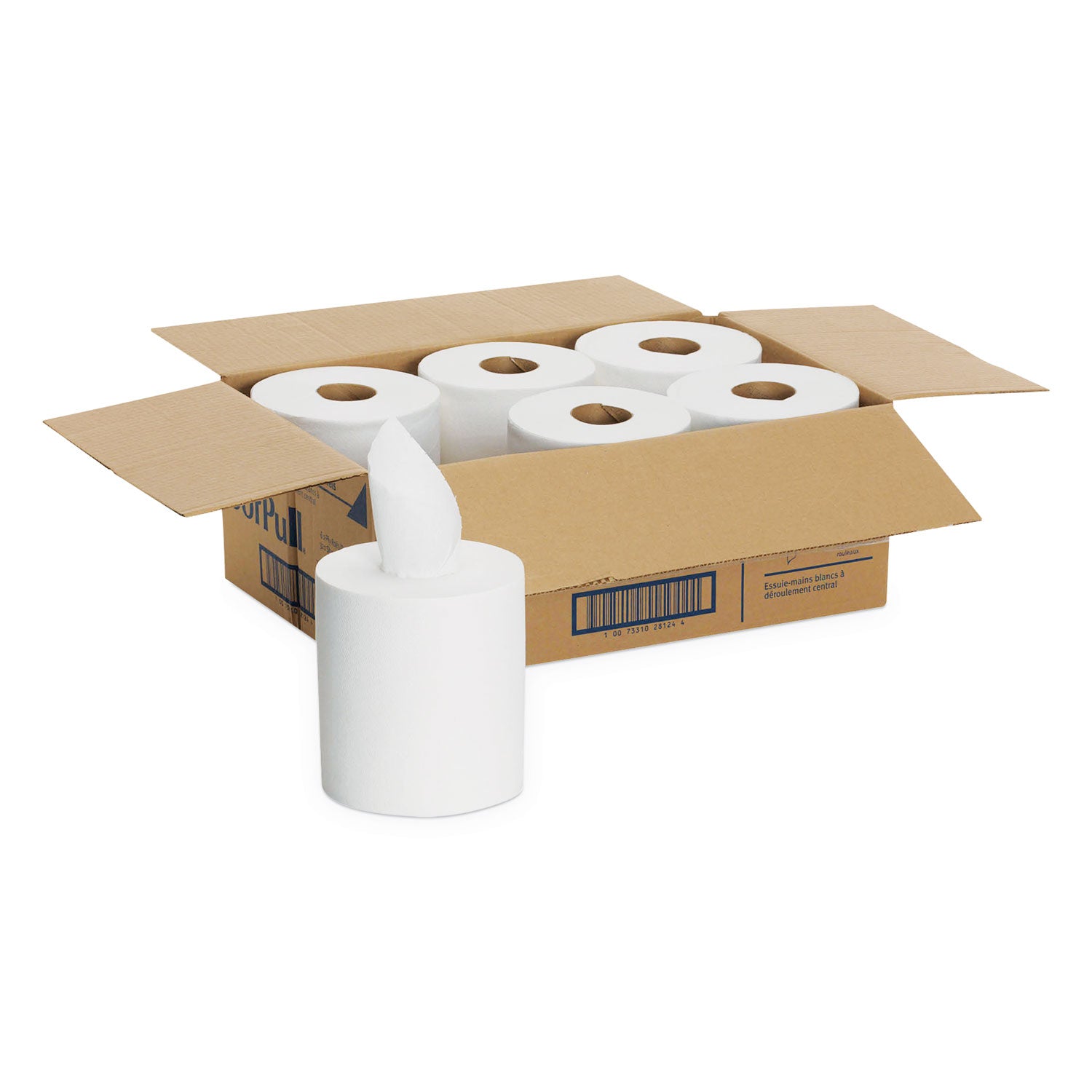 1 Ply - 15" Width x 7.80" Length - 320 Sheets/Roll - White - 6 / Carton