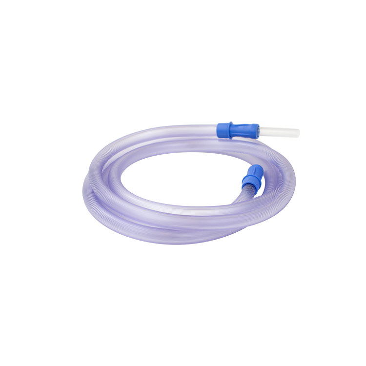 Suction Connecting Tubing w/ Male Connector, Non-Conductive, 9/32" x 6' Tube, 50/cs