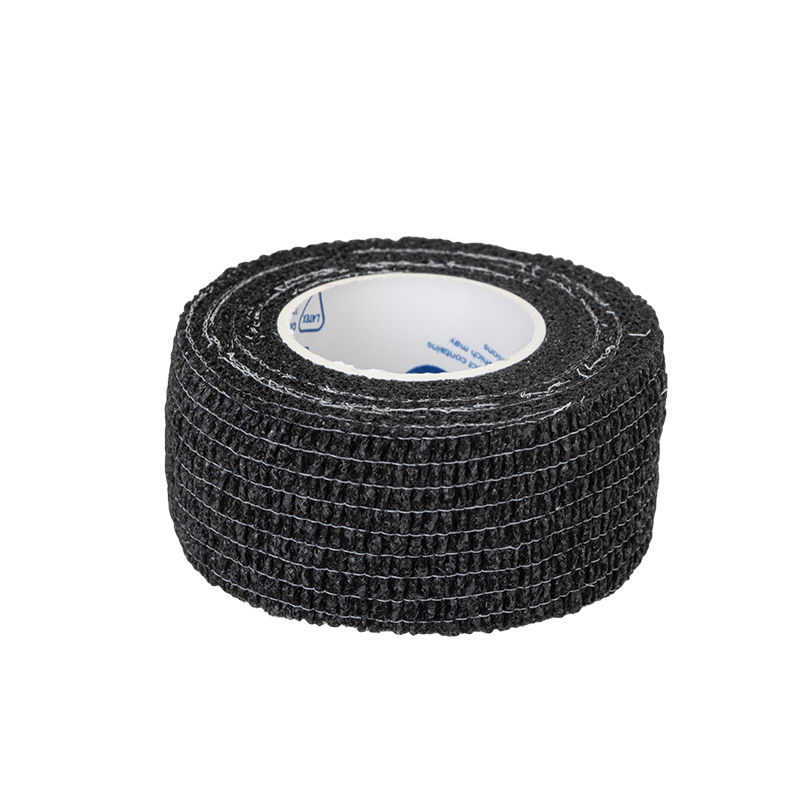 Sensi Wrap, Self-Adherent, 1" x 5 yd Black - 30 pcs per Case