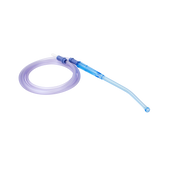 Yankauer Suction Handle, Bulb Tip - Non-Vented w/ 3/16"x6' Tubing,  - 50 per Case
