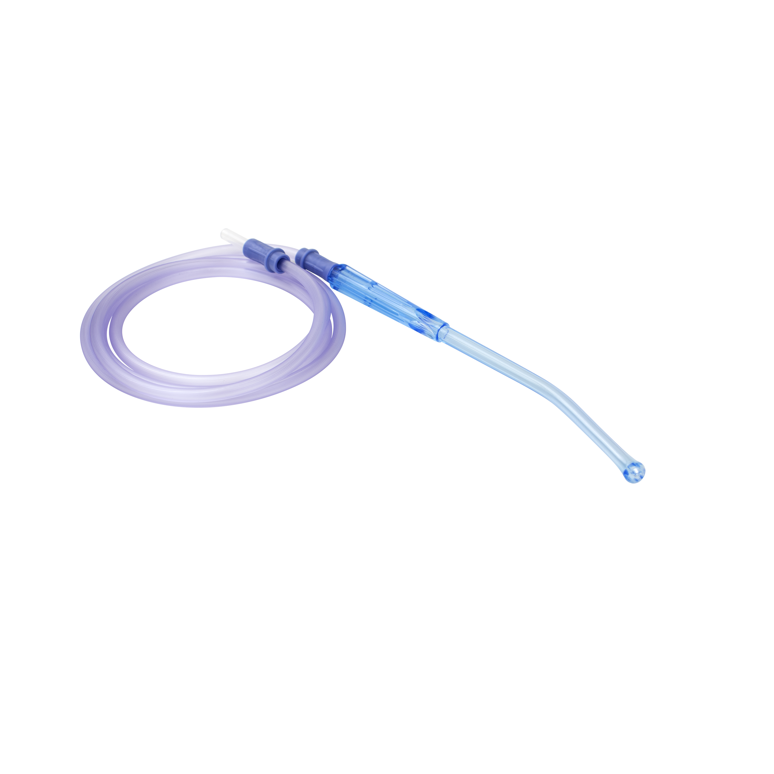 Yankauer Suction Handle, Bulb Tip - Non-Vented w/ 3/16"x6' Tubing,  - 50 per Case