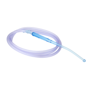 Yankauer Suction Handle, Bulb Tip - Non-Vented w/ 1/4"x10' Tubing,  - 20 per Case
