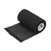 Sensi Wrap, Self-Adherent, 4" x 5 yd Black - 18 pcs per Case