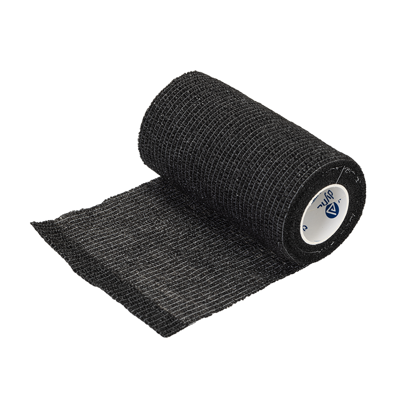 Sensi Wrap, Self-Adherent, 4" x 5 yd Black - 18 pcs per Case