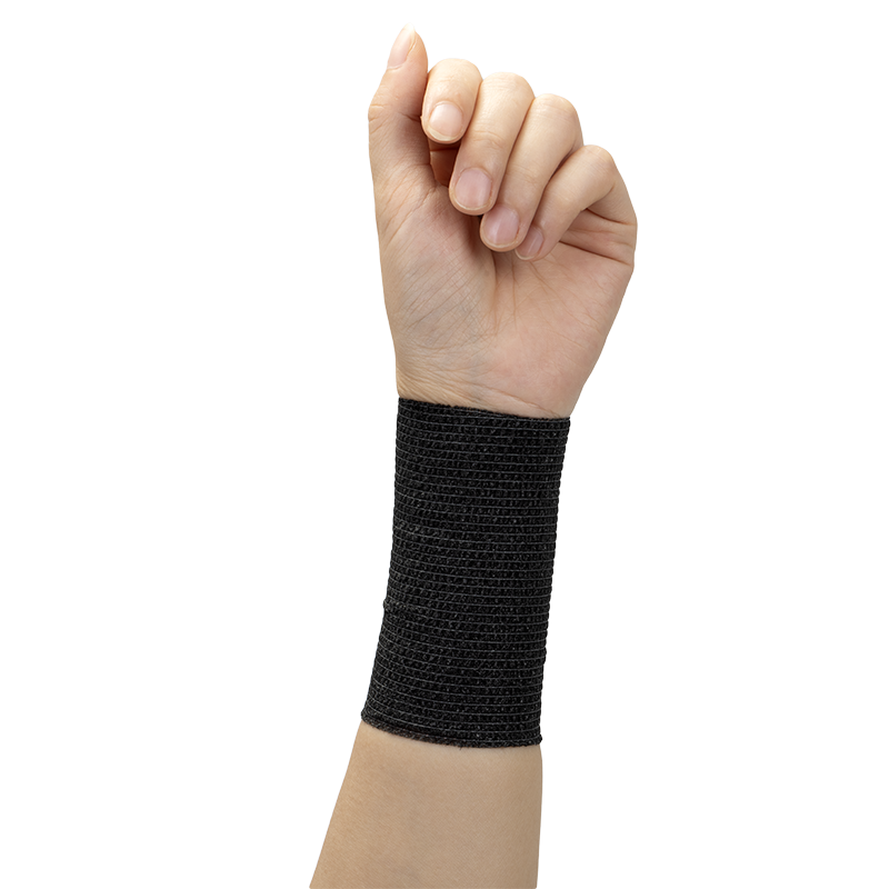 Sensi Wrap, Self-Adherent, 4" x 5 yd Black - 18 pcs per Case