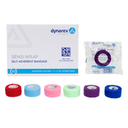 Sensi Wrap, Self-Adherent - Latex Free, 1" x 5 yd Assorted - 30 Boxes per Case