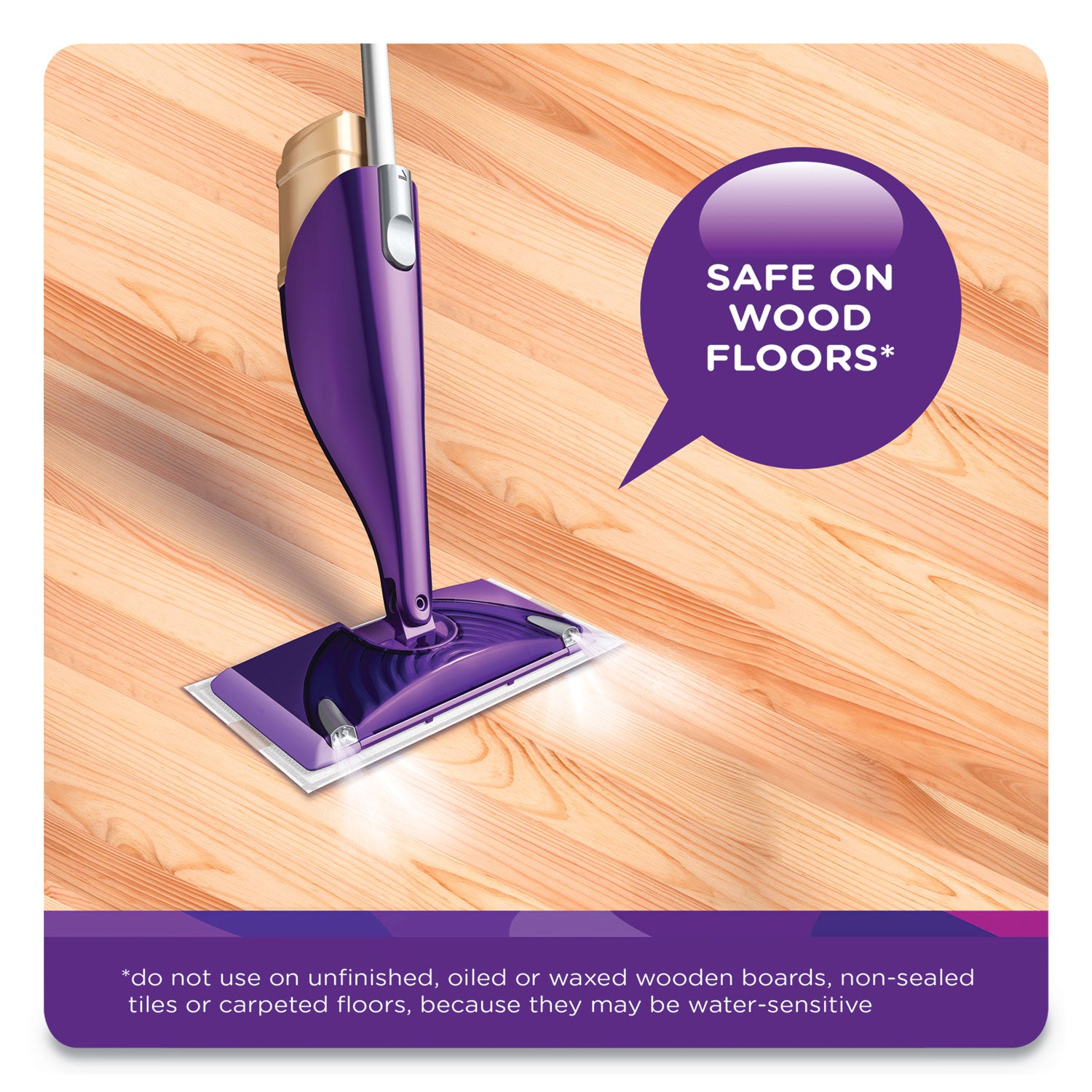 Swiffer WetJet MS Floor Cleaner, Multi Surface, Liquid, Gain Scent, 40.6 fl oz (1.3 quart), Green, 1 Bottle