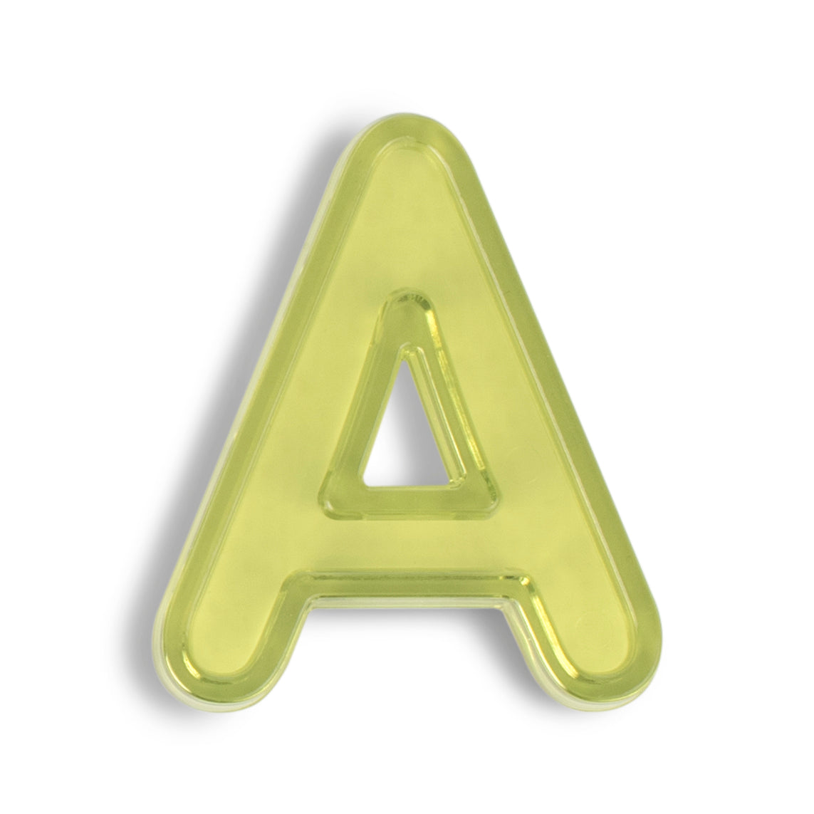 Translucent Uppercase Letters 76 pcs