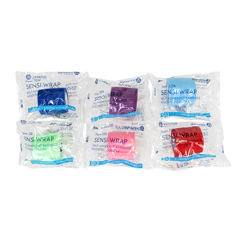 Sensi Wrap, Self-Adherent - Latex Free, 2" x 5 yd Assorted - 36 Boxes per Case