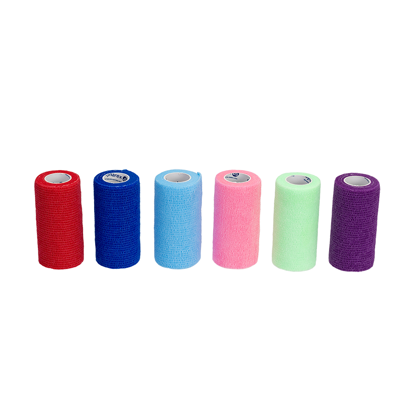 Sensi Wrap, Self-Adherent - Latex Free, 4" x 5 yd Assorted - 18 Boxes per Case