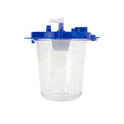 Disposable EMS Suction Canister w/Float Valve Shutoff, 1200cc EMS Canister - 30 per Case