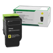 Lexmark Unison Original High Yield Laser Toner Cartridge - Yellow - 1 Each - 2300 Pages
