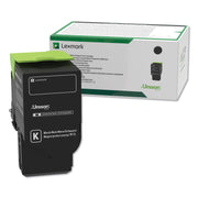 Lexmark Unison Original High Yield Black Laser Toner Cartridge, 1 Each, 3000 Page Yield