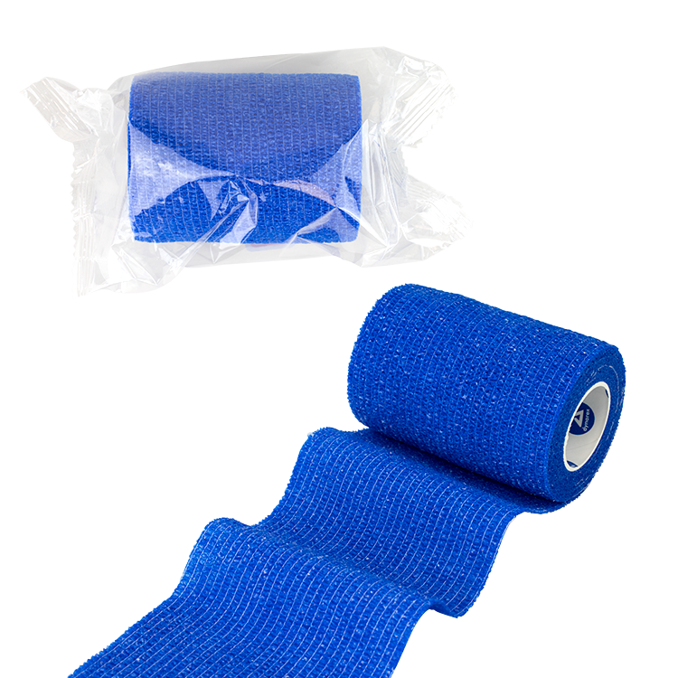 Sensi Wrap, Self-Adherent, Latex Free, 3" x 5 yd Dark Blue - 24 Boxes per Case