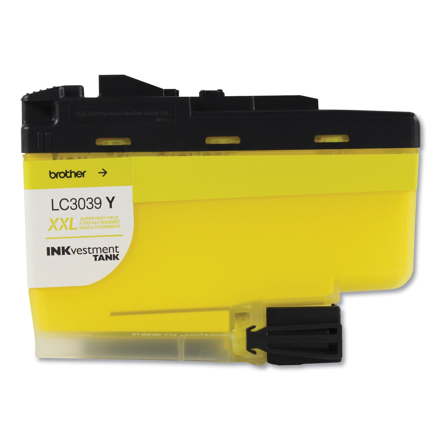 Brother INKvestment LC3039Y Original Ultra High Yield Inkjet Ink Cartridge - Single Pack - Yellow - 1 Each
