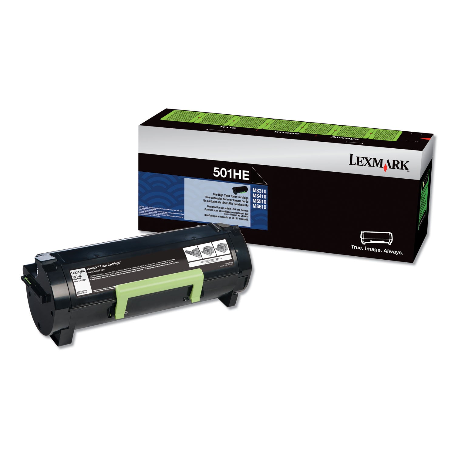 Lexmark Unison Original High Yield Laser Toner Cartridge - Return Program - Black Pack
