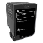 Lexmark Unison Original High Yield Black Laser Toner Cartridge, 20,000 Page Yield, 1 Each