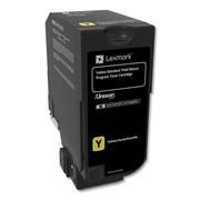 Lexmark Unison Standard Yield Toner Cartridge, Yellow, 1 Each, 3000 Page Yield