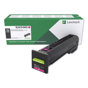 Lexmark Unison Original High Yield Laser Toner Cartridge, Magenta, 1 Each, 17,000 Page Yield