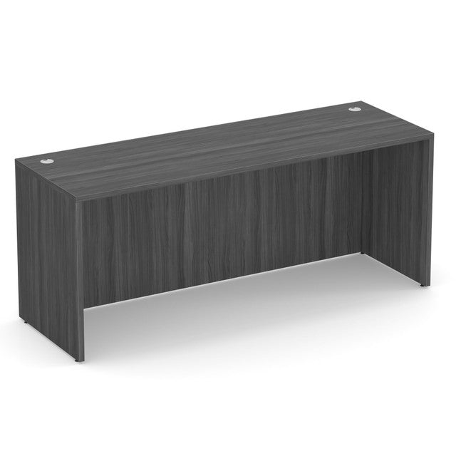 OfficeSource Laminate 71"W Credenza Shell - Coastal Gray