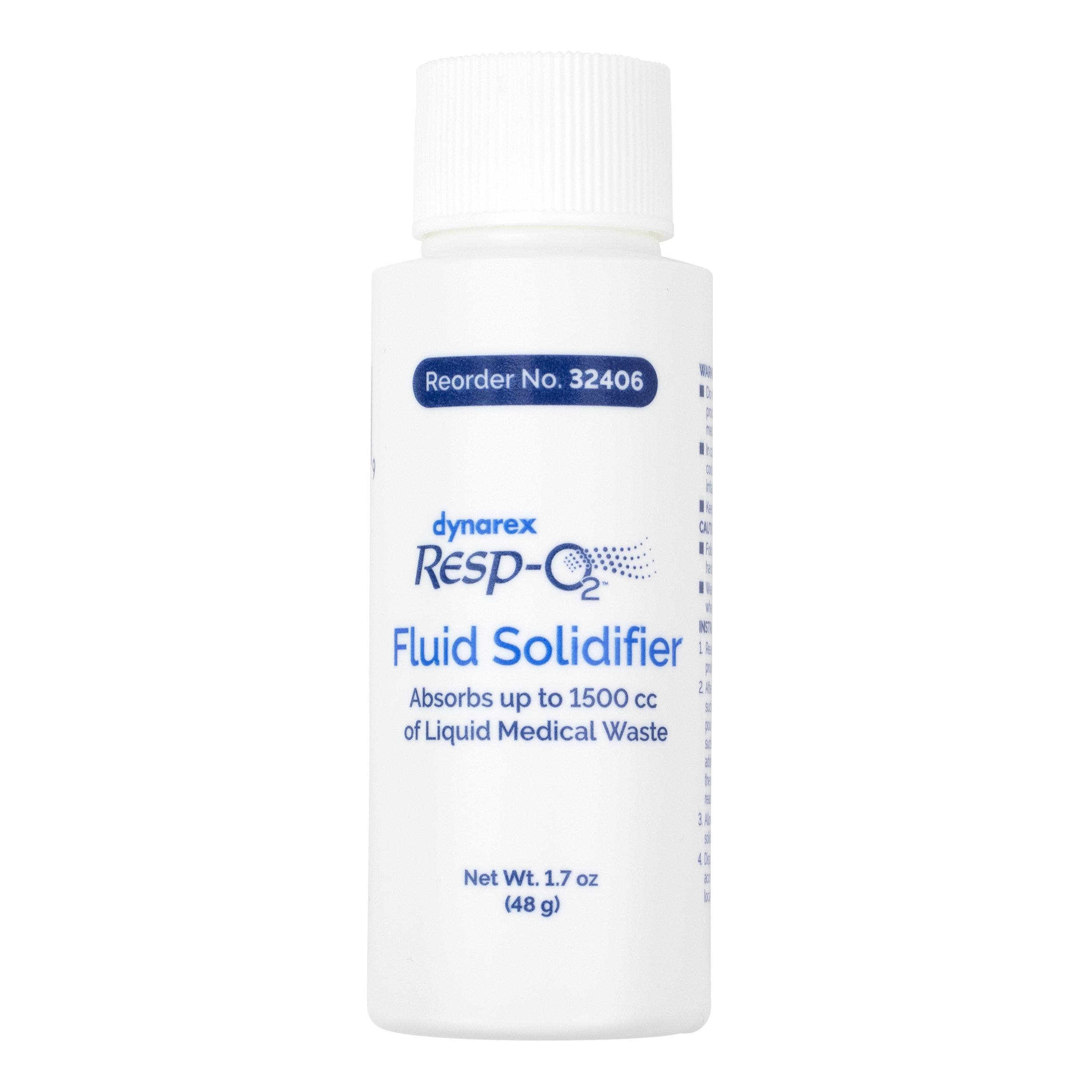 Fluid Solidifier, 1.7 oz. (1500cc) - 96 per Case