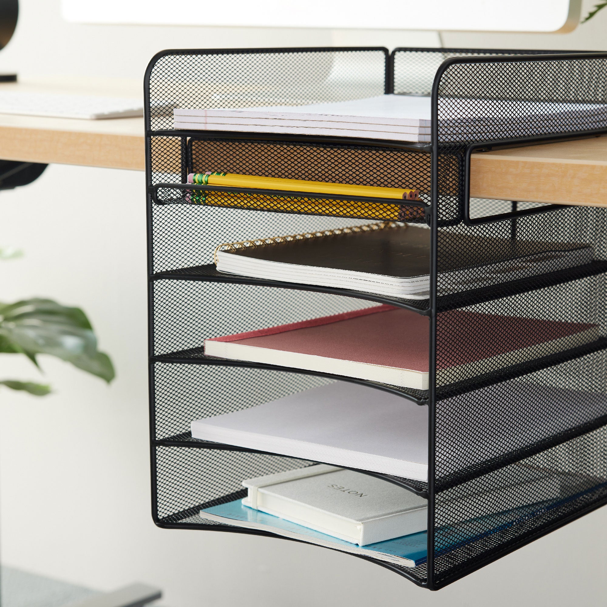 Onyx Hanging Desk Horiz Storag