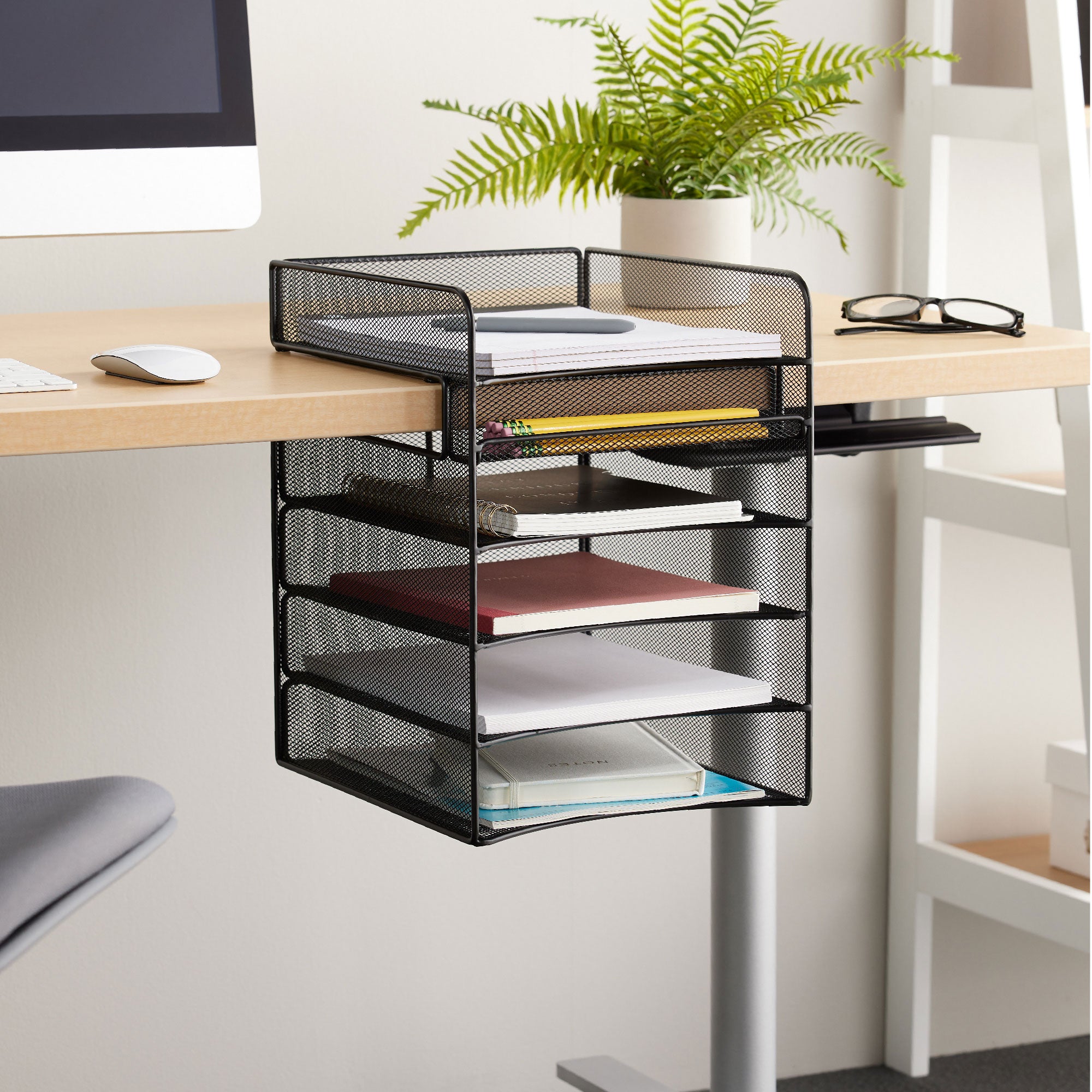 Onyx Hanging Desk Horiz Storag