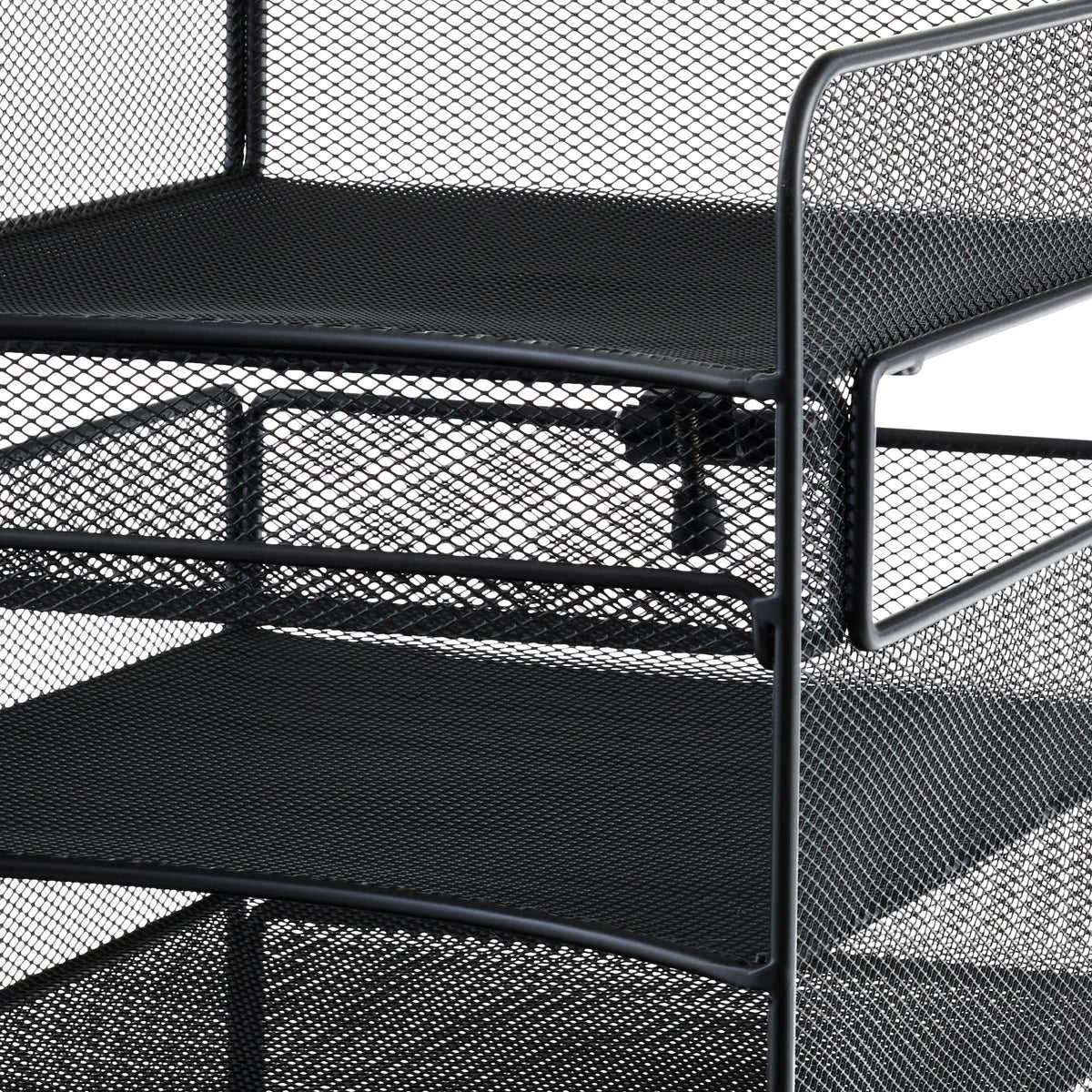 Onyx Hanging Desk Horiz Storag
